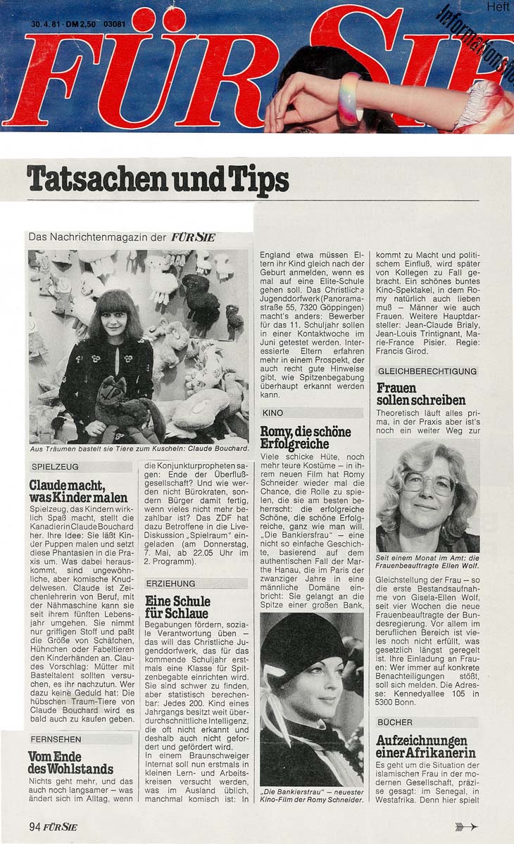 1981 FURSIE, Allemagne