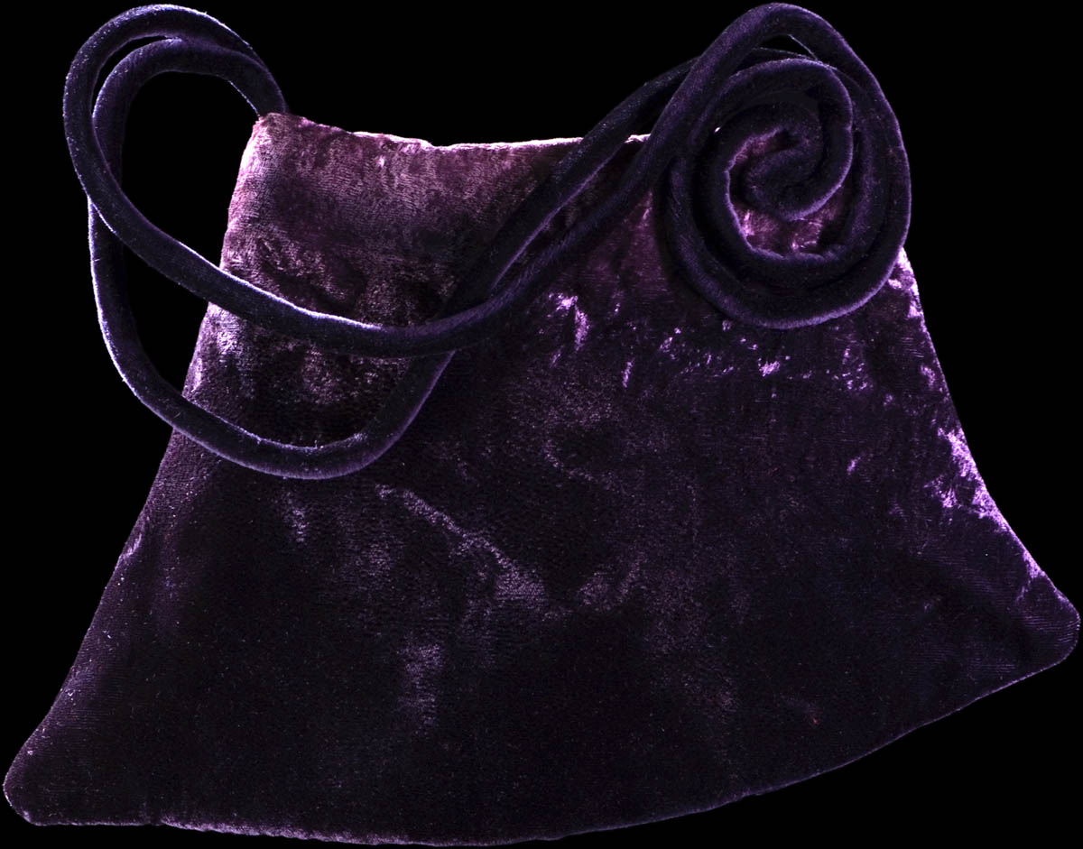 Velours noir / Black velvet 20 cm x 30 cm
